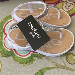 🥰baby-girl jeweled Bebe sandals